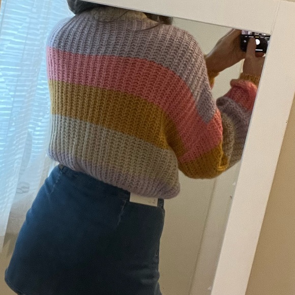 Colourful knit sweater - Picture 3 of 5